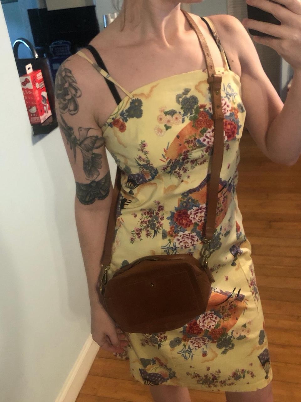 Price Firm Madewell Brown Leather Crossbody Bag